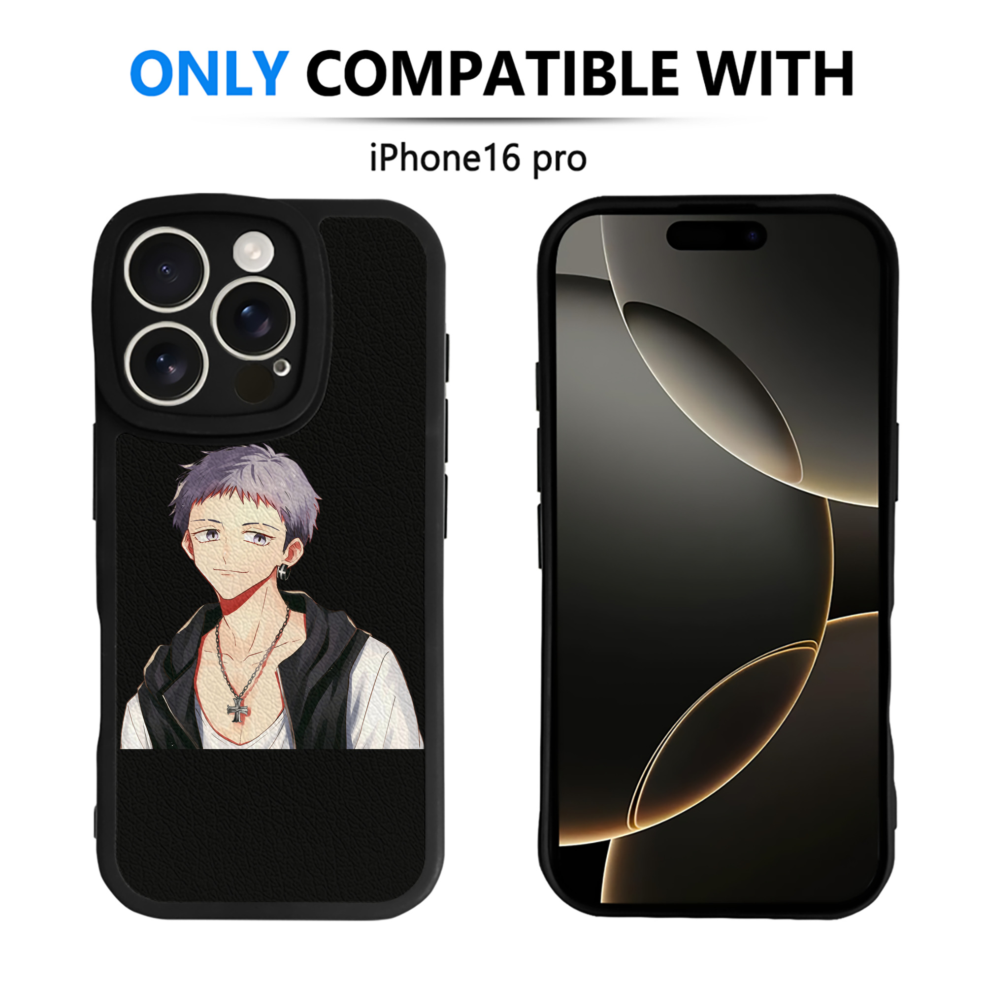 （画像用） 東京リベンジャーズ Tokyo Revengers 【iPhone 16シリーズ対応】シリコンスマホケース（レザー調） 材質：シリコン